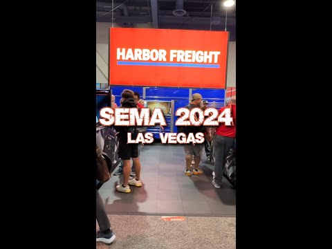 HARBOR FREIGHT AT SEMA 2024 in Las Vegas!