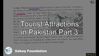 Tourist Attractions in Pakistan Part 2