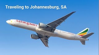 Traveling to Johannesburg, South Africa