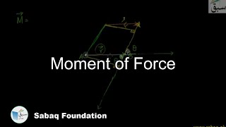 Moment of Force