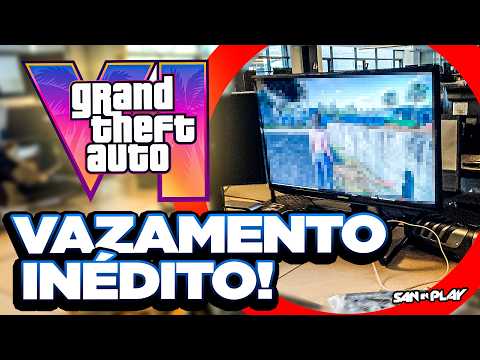 GTA 6: NOVO VAZAMENTO de DENTRO do Estúdio da ROCKSTAR…. (Veja) #gta6