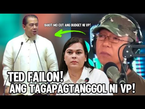 VPINDAYSARA HINDI MATITINAG SA MGA BUWAYA PATULOY LANG NA MAGTATRABAHO!TED FAILON TODA RESCUE KAY VP