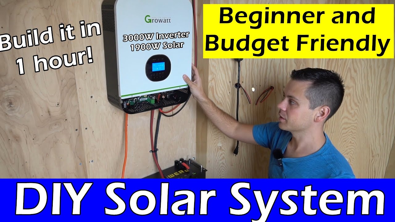 Budget Friendly DIY Solar Power System!