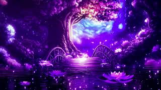 Good night Music 💜 Calm Deep Sleep Music ★ Drift Away to Dream World