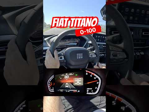 #Fiat Titano a prueba. 0-100 y maniobra de seguridad con la nueva #pickup mediana
