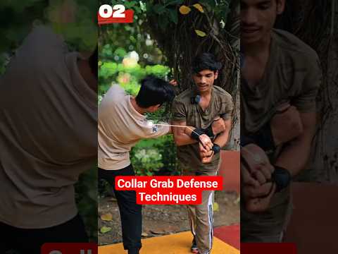 Collar Grab Defensive techniques 🥋✔️