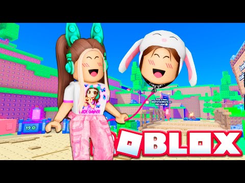 A MILLY VIROU UM BALÃO PRA CONSEGUIRMOS PASSAR O OBBY - Roblox - Segure um Balão 🎈