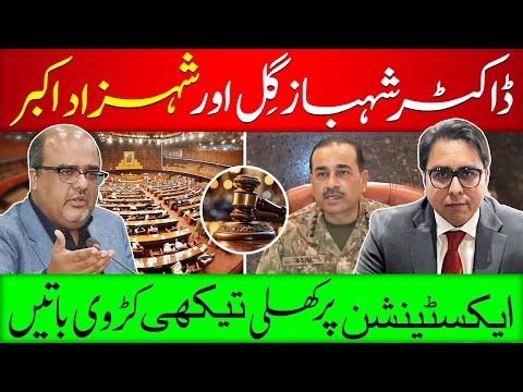 ڈاکٹر شہباز گِل اور شہزاد اکبر | ایکسٹینشن پر کھلی تیکھی کڑوی باتیں