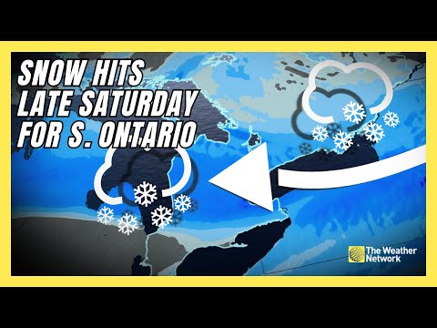 Impactful System Will Target the GTA With Snow Saturday Evening