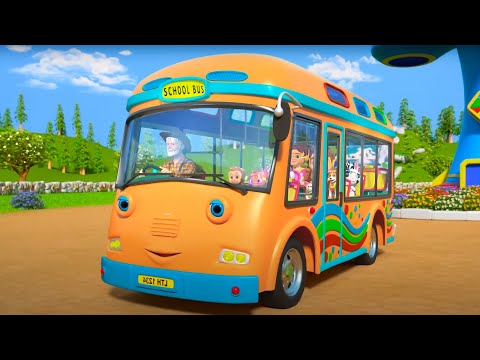 Wheels On The Bus + More Vehicle Songs & Baby Rhymes