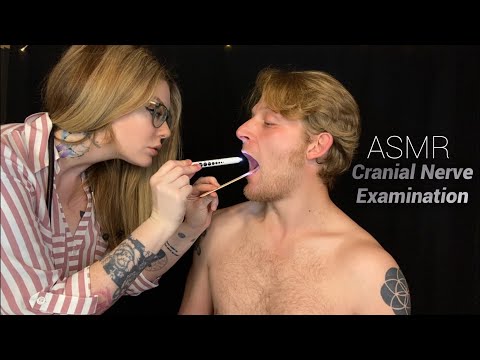 ASMR Cranial Nerve Examination Roleplay (On Patient)