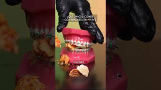 ¡Snacks que sí y no debes comer con brackets!