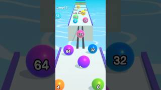 Ball run 2048 level 3 #gaming #viral #youtubeshorts #trending #gameplay #ballrun2048 #shorts