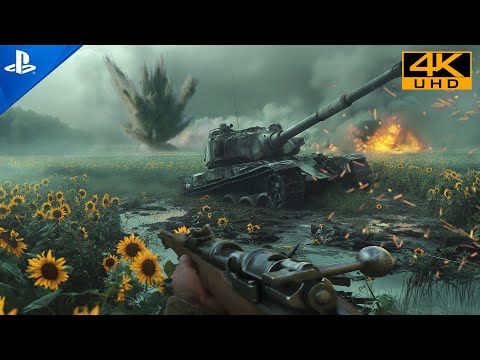 The Cannonade [PS5 UHD 4K] Realistic Immersive Ultra Graphics PlayStation 5 Gameplay Battlefield V