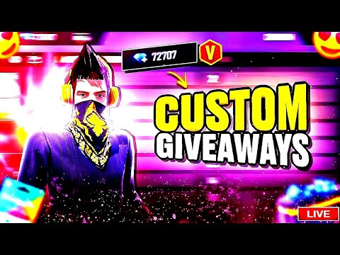 🔥 Free Fire Live | Custom Room Challenge | Jeeto & Pao Redeem Code Giveaway! 🎁💎