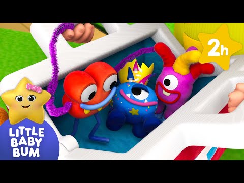 Five Little Monsters | Little Baby Bum | Preschool Songs | Nursery Rhymes