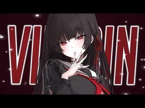 Nightcore - VILLAIN (Rock Version) (Lyrics)