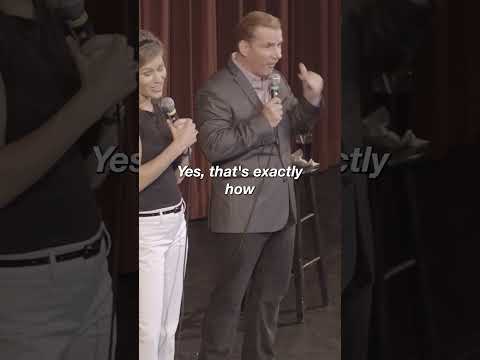 Another with my husband, Tom Cotter! #shorts #comedyshorts