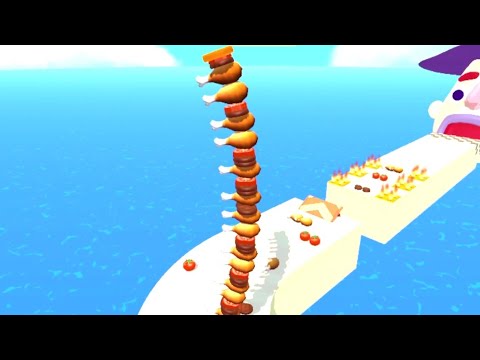 Sandwich Runner 195 - 207 | All Level Gameplay Android,iOS - NEW UPDATE