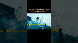 Wanita ini pura pura gila agar tidak dipenjara  #recapfilm #alurceritafilm #reviewfilm #shorts