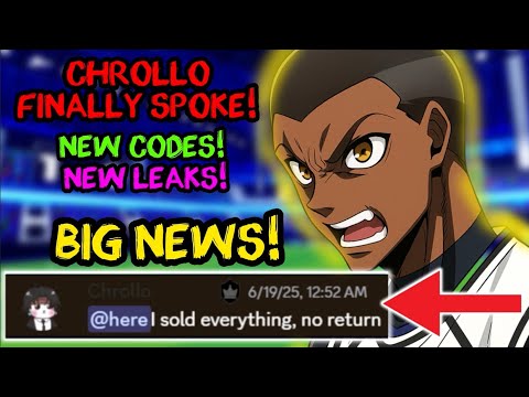 CHROLLO RETURN IS DONE! BIG NEWS For Blue Lock Rivals | NEW CODES