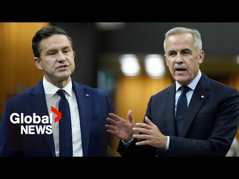 YouTube video thumbnail: "Youth Have Sacrificed Enough": Poilievre Blasts Carney's "Depressing, Miserable, Hopeless" Speech