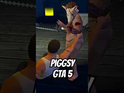Piggsy in GTA Games! #gta #gta6 #gta5 #horror #piggsy