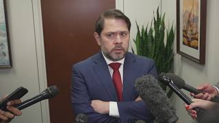 YouTube video thumbnail: Sen. Ruben Gallego of Arizona Reportedly Under Investigation for Campaign Finance Violations