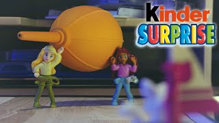 Tried shooting stop motion with Kinder Toy.【IndiaLei】
