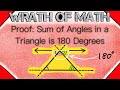 Exploring the Angle Sum of Triangles