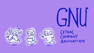 Gnu & community spielt Lethal company | animiert