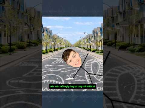 Cậu bé được chú hàng xóm vẽ hẳn 1 Đường Đua