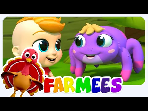 Farmees Incy Wincy Araignée + Plus Préscolaire Chanson pour Enfants