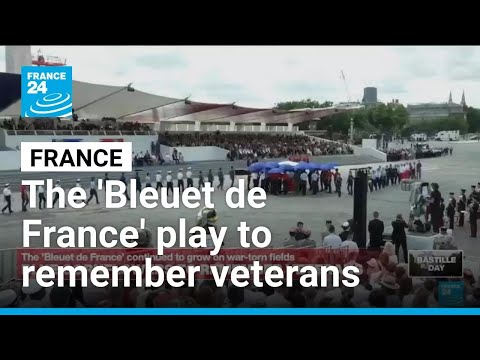 YouTube video thumbnail: The 'Bleuet de France' Play a Newly Composed Song to Remember Veterans