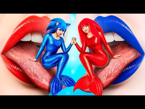 De Sonic e Knuckles a Sereias Encantadas / Transformação Radical de Super-Heróis!