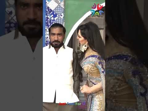 Nadeem Chitta 🤣 Mehak Malik🤪|Funny Stage Drama Clip#Justfunnforu