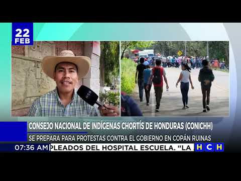 Consejo Nacional Chortí de Honduras se prepara para protestas contra el gobierno en Copán Ruinas