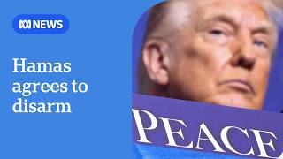 YouTube video thumbnail: Hamas Agrees to US-led Disarmament Proposal in Gaza