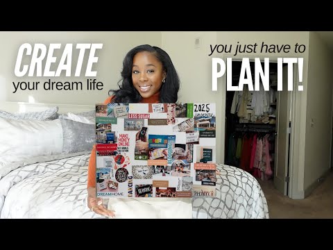 YOUR VISION BOARD WILL WORK! How to make a vision board 2025