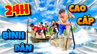 Anh Ba Phai | Thử Thách 24H Cắm Trại Bình Dân - Cao Cấp Mùa Nước Lũ Cực Vui