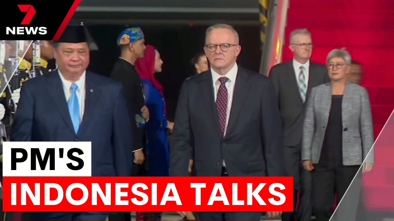 Australian Prime Minister’s visit to Indonesia focuses on trade and security | 7NEWS