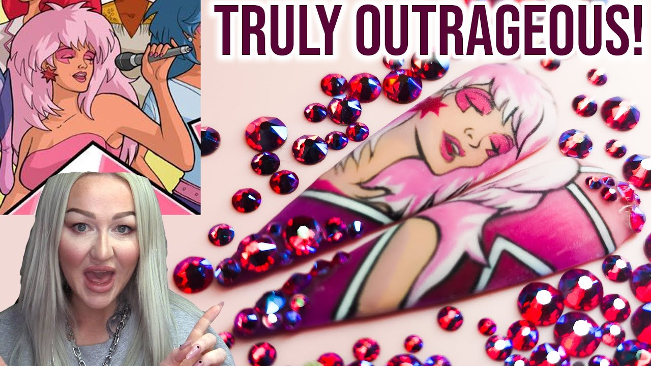 Truly Outrageous Jem Character Art Watch Me Work