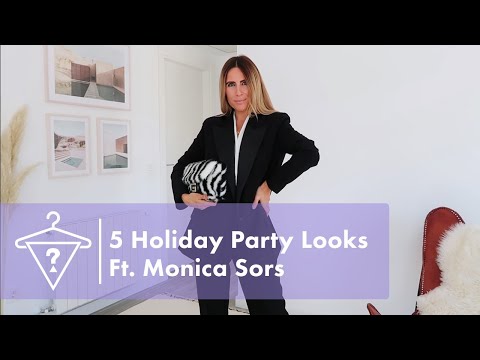 5 Holiday Outfit Ideas Ft. Monica Sors & Marciano