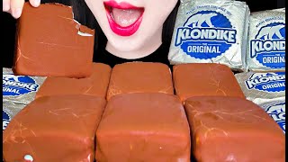 ASMR Klondike Ice Cream 미국 아이스크림 먹방 Mukbang, Eating
