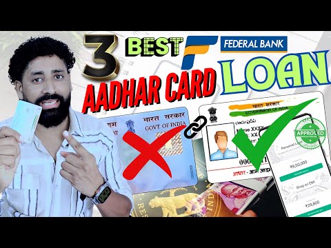 Best 3 Federal Bank Personal Loans: Aadhar +Pan Card FedPremia, Pre-Approved, and Digital Loans fast