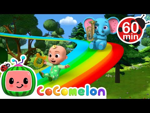 JJ & The Beanstalk | CoComelon Animal Time | Animal Nursery Rhymes