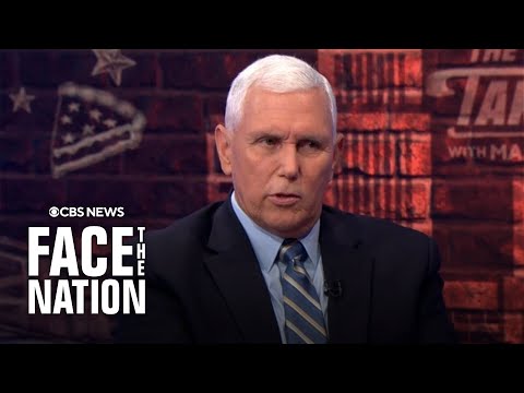 Mike Pence speaks out against Trump's Jan. 6 pardons and Justice Department firings