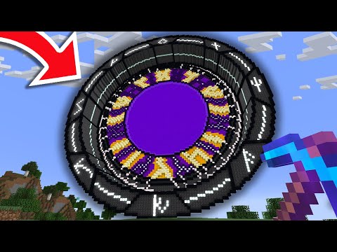 I Built the WORLD’S BIGGEST Nether Portal