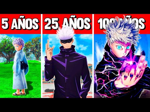 SOBREVIVÍ 100 AÑOS como GOJO en GTA 5!! (Jujutsu Kaisen mod)