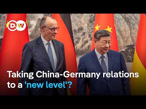 YouTube video thumbnail: What Does Germany's Friedrich Merz Want From China During his Trip?